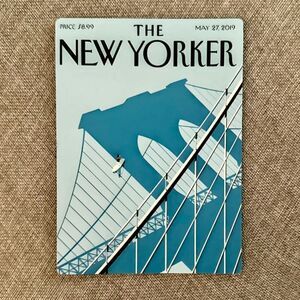 New Yorker Magazine Summer Hours Magnet